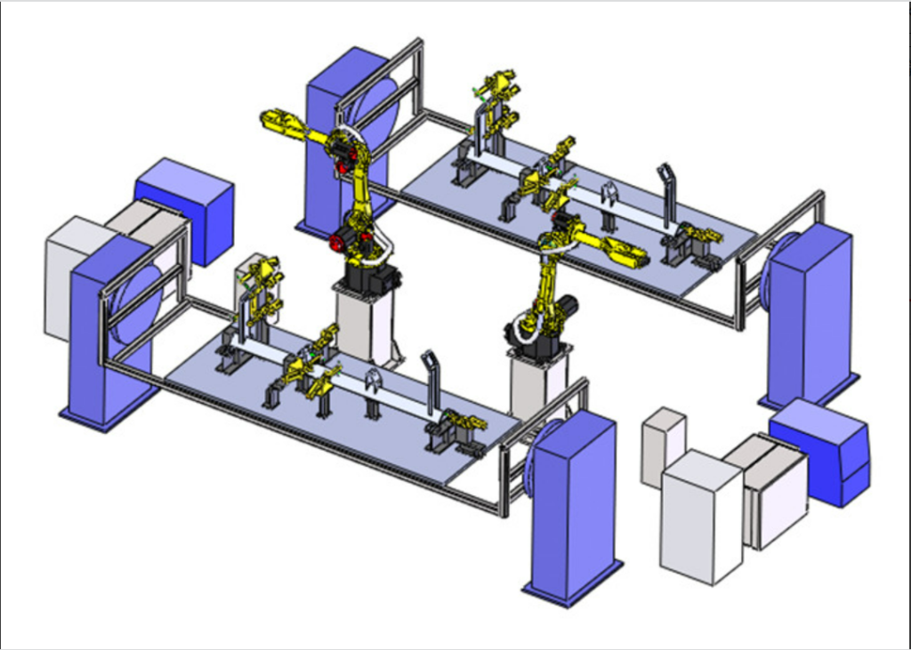 FANUC Automatic Welding Robot Workstation Turnkey Solution - ROB System