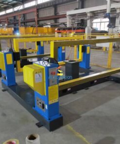 Alternative view of Head And Tail Frame Single Axis Robot rotary table Welding Positioner SWP-ZW-500