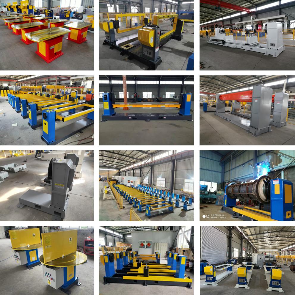 Robot welding positioner