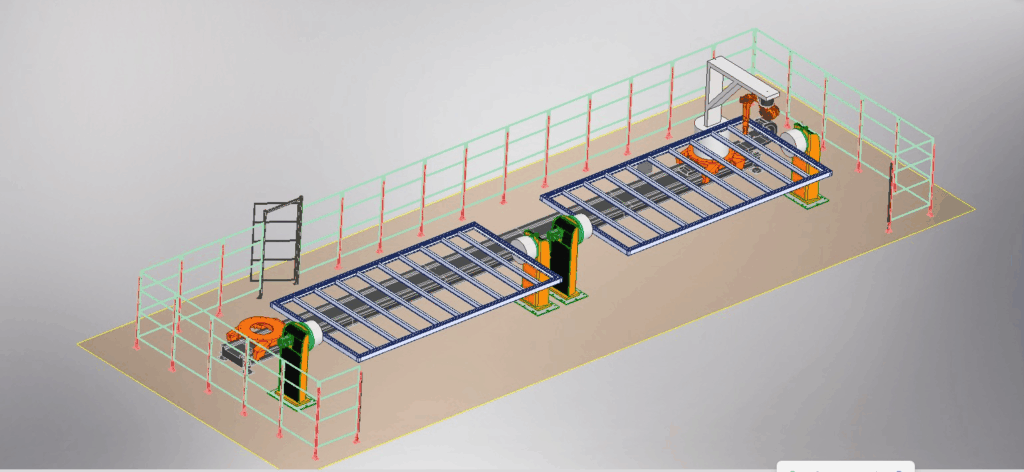 High-Precision Robot Slider | Two-Axis Linear Rail for Welding
