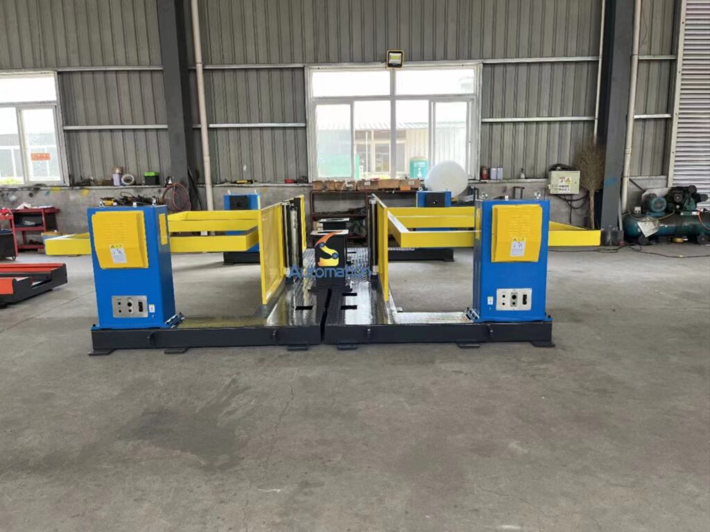 Headstock and tailstock positioners