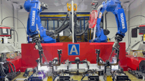 robotic welding cell design