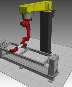 Rotating Cantilever Robot Positioner