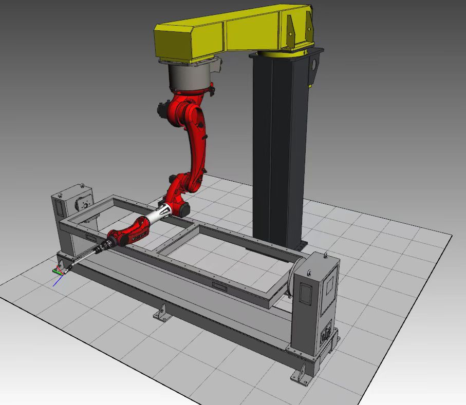 Rotating Cantilever Robot Positioner